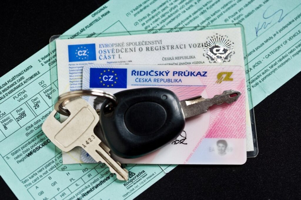 Kupte si český řidičský průkaz online